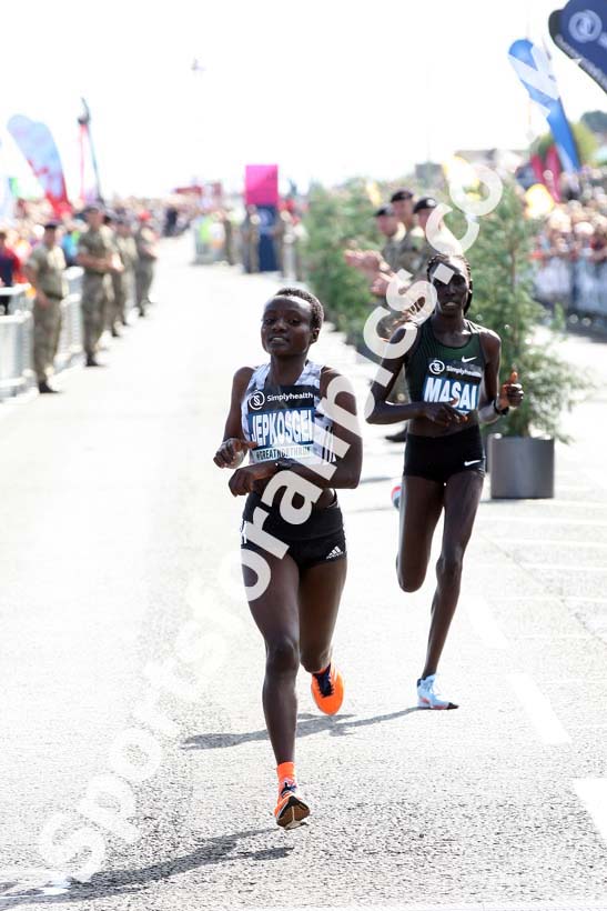 Womens 2018 Simplyhealth Great North Run. Photo: David T. Hewitson/Sports for All Pics